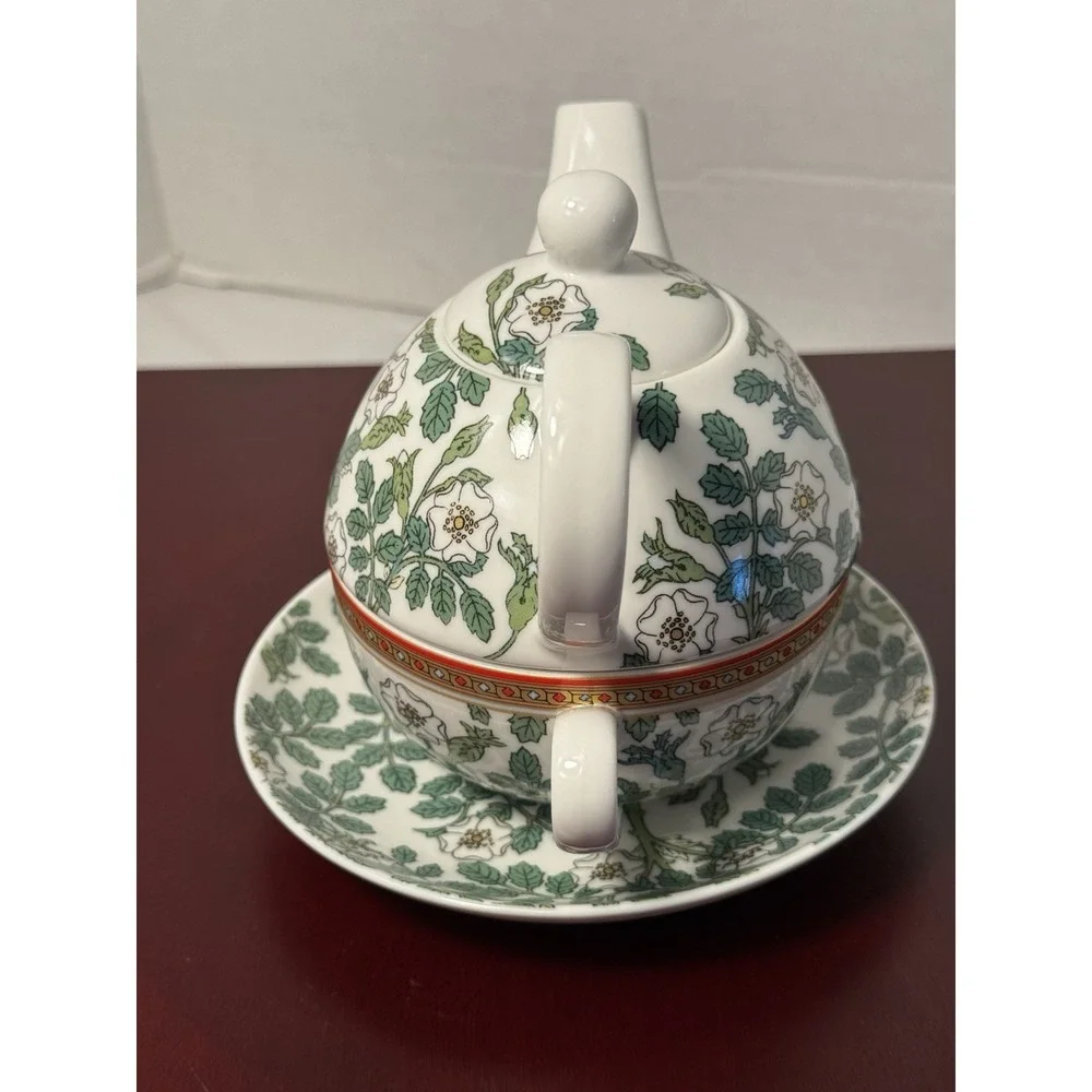 Gardenia Charm Fine Porcelain Tea For One Set